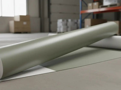 Color swatch of Hexis HX20000 Matte Adventure Green Vinyl Wrap HX20VAVM
