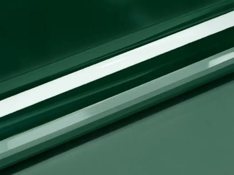 Color swatch of Hexis HX20000 Gloss Scottish Green Vinyl Wrap HX20VECB