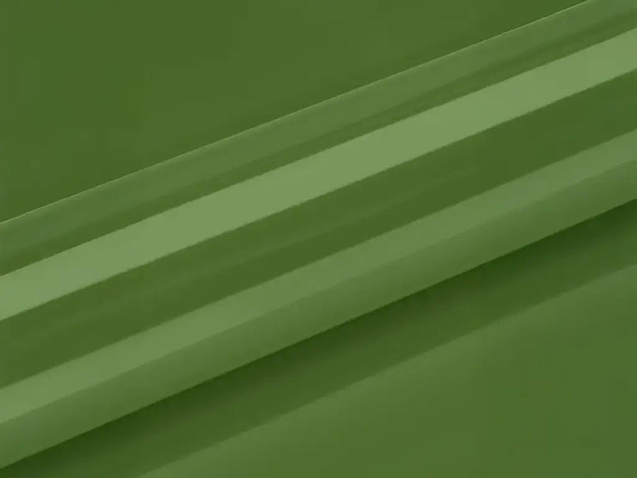 Hexis Skintac HX20000 Gloss Olive Green vinyl wrap film roll