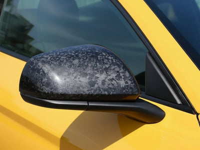 Audi TT wrapped in Hexis Carbon Fiber HX30000 Black Forged automotive vinyl film HX30CAF89S