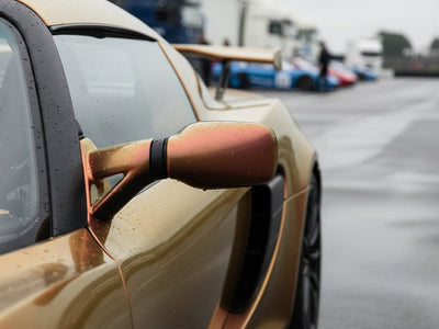 Lotus Exige wrapped in Gloss HX30000 Iridescent Boreal Forest automotive vinyl film HX30IFBB
