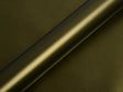 Color swatch of Hexis HX30000 Matte Golden Black Vinyl Wrap HX30N71M