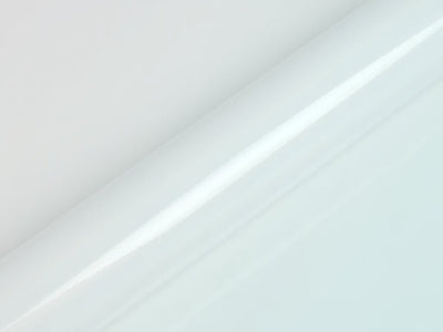 Color swatch of Hexis HX30000 Gloss White Rainbow Vinyl Wrap HX30RW002B