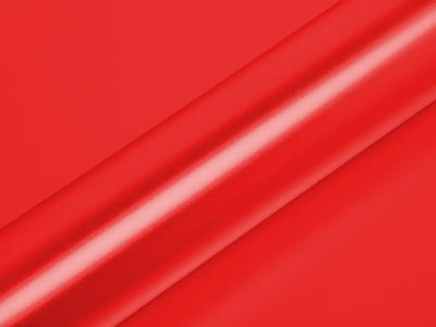 Color swatch of Hexis HX30000 Super Chrome Satin Red Vinyl Wrap HX30SCH02S