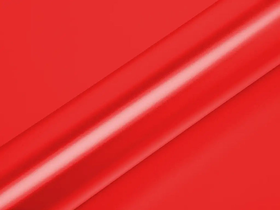 Color swatch of Hexis HX30000 Super Chrome Satin Red Vinyl Wrap HX30SCH02S