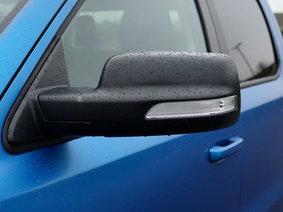 Car wrapped in Satin HX30000 Super Chrome Blue automotive vinyl film HX30SCH05S