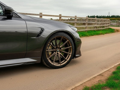 DIY BMW M4 wrapped in Gloss HX30000 Super Chrome Ebony Black wrap film HX30SCH13B