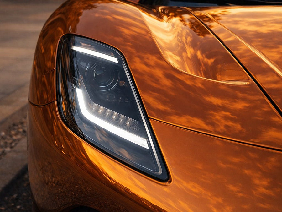 McLaren 720S wrapped in Gloss HX30000 Super Chrome Arabica Copper wrap film HX30SCH15B