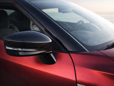 DIY Tesla X wrapped in Satin HX30000 Super Chrome Fever Red automotive vinyl film