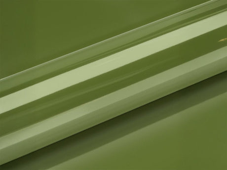 Color swatch of Hexis HXONE Super Gloss Vintage Green Vinyl Wrap HXONE700