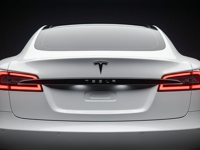 Tesla S wrapped in Hexis SuperGloss HXONE™ Alpine Gray wrap film HXONE802
