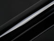 Color swatch of Hexis HXONE Super Gloss Deep Black Vinyl Wrap HXONE901