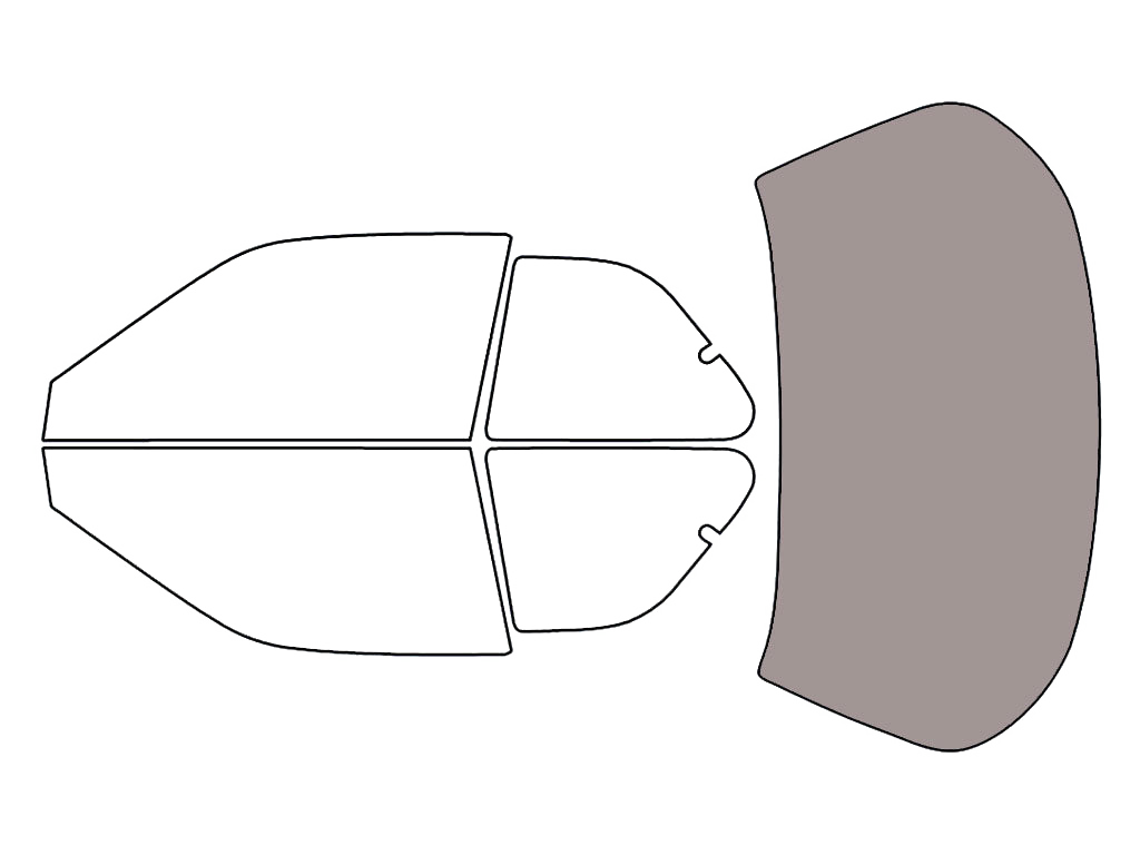 Rear Windshield - 50%