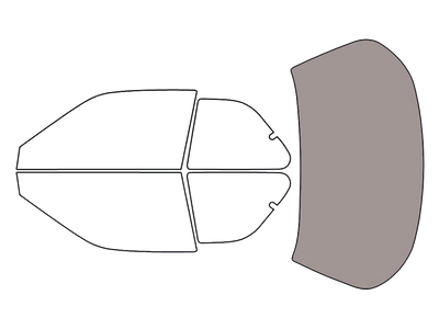 Rear Windshield - 50%