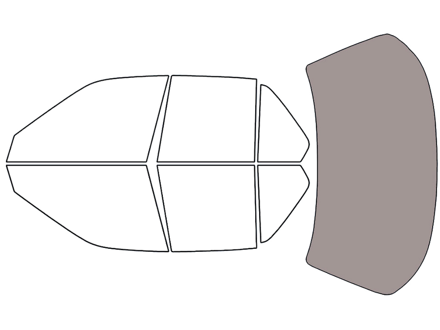 Rear Windshield - 50%
