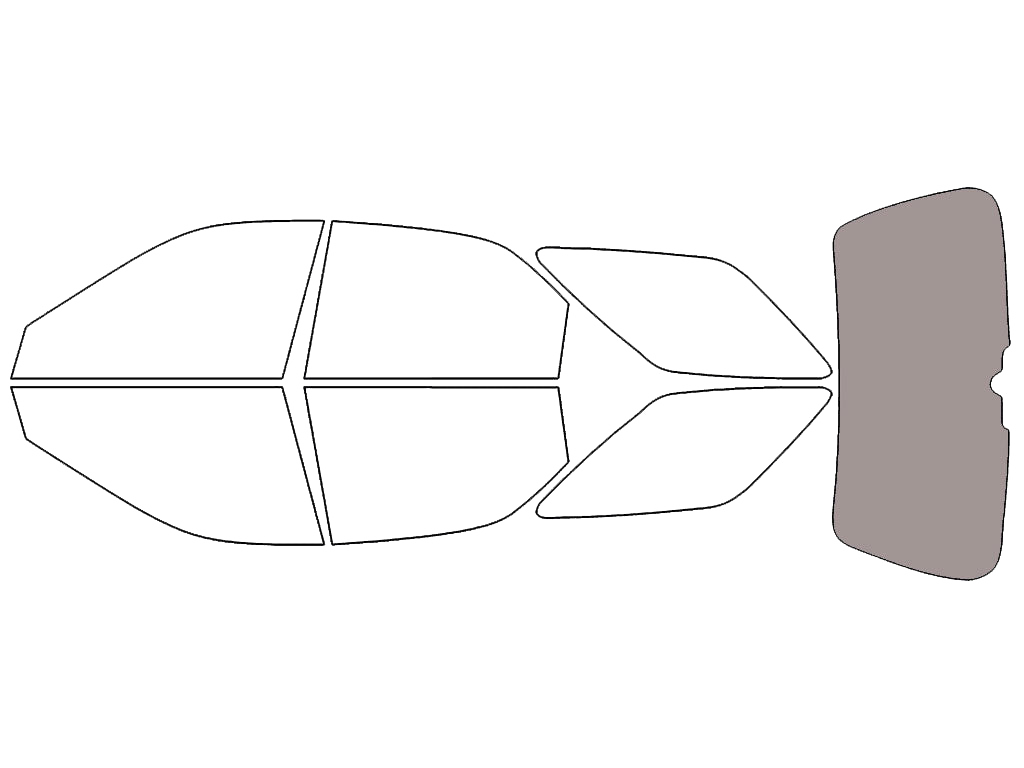 Rear Windshield - 50%