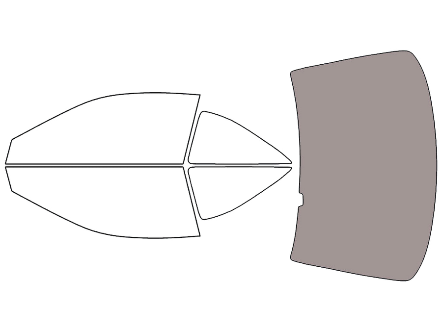 Rear Windshield - 50%