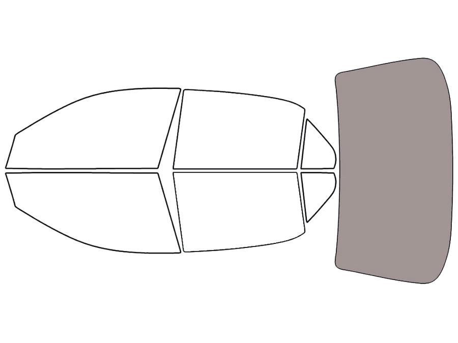 Rear Windshield - 50%