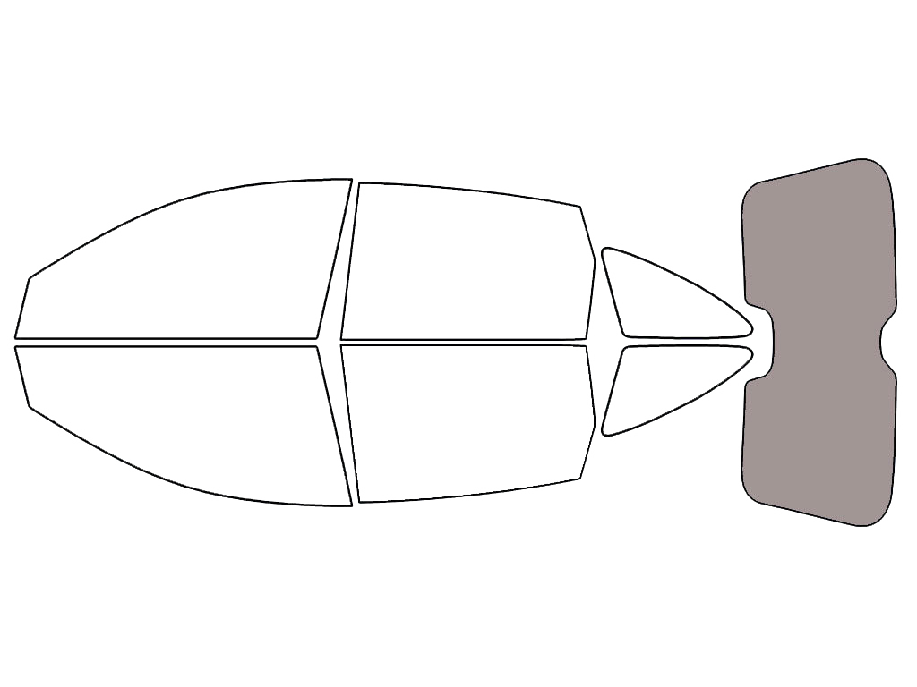 Rear Windshield - 50%