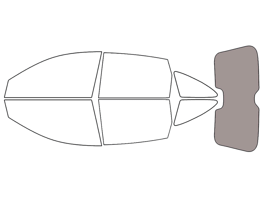 Rear Windshield - 50%