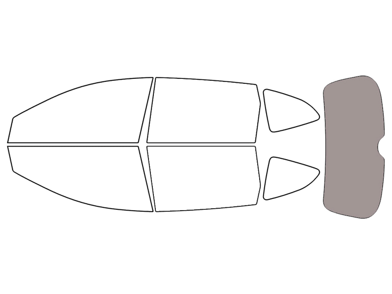 Rear Windshield - 50%