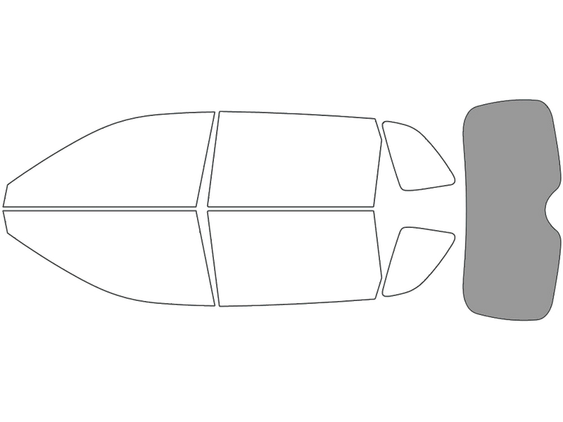 Rear Windshield - 50%