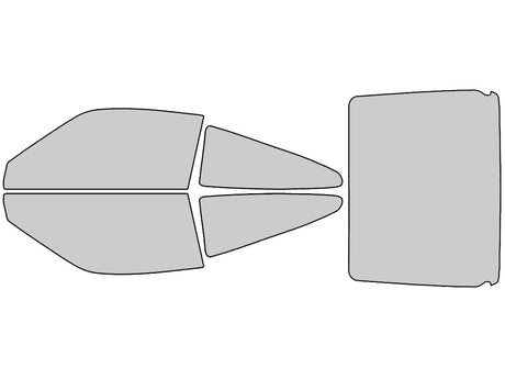 Honda CRX 1988-1991 Carbon Nano-Ceramic Window Tint