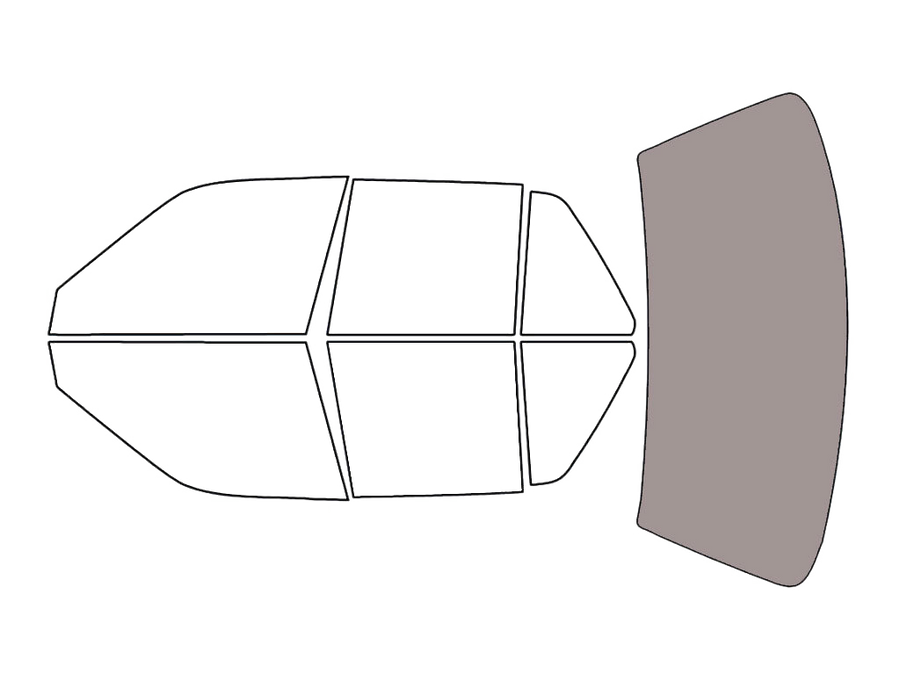 Rear Windshield - 50%