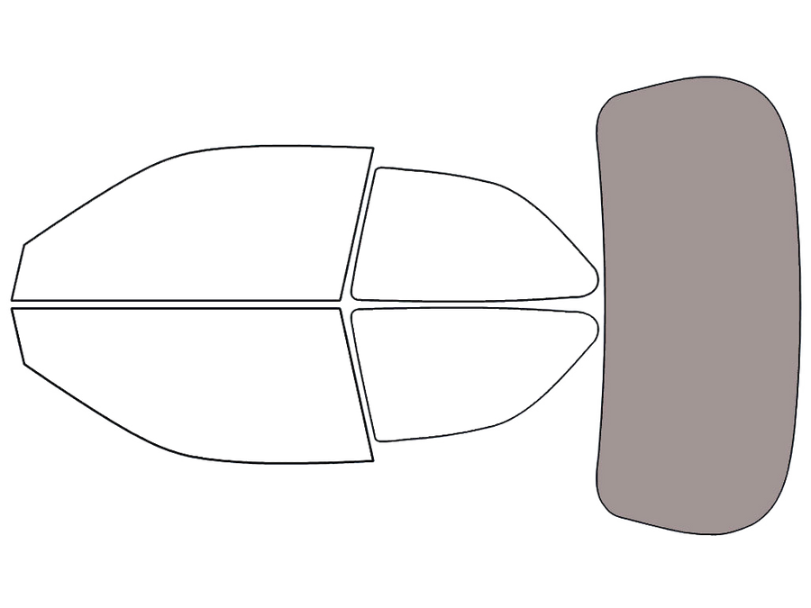Rear Windshield - 50%
