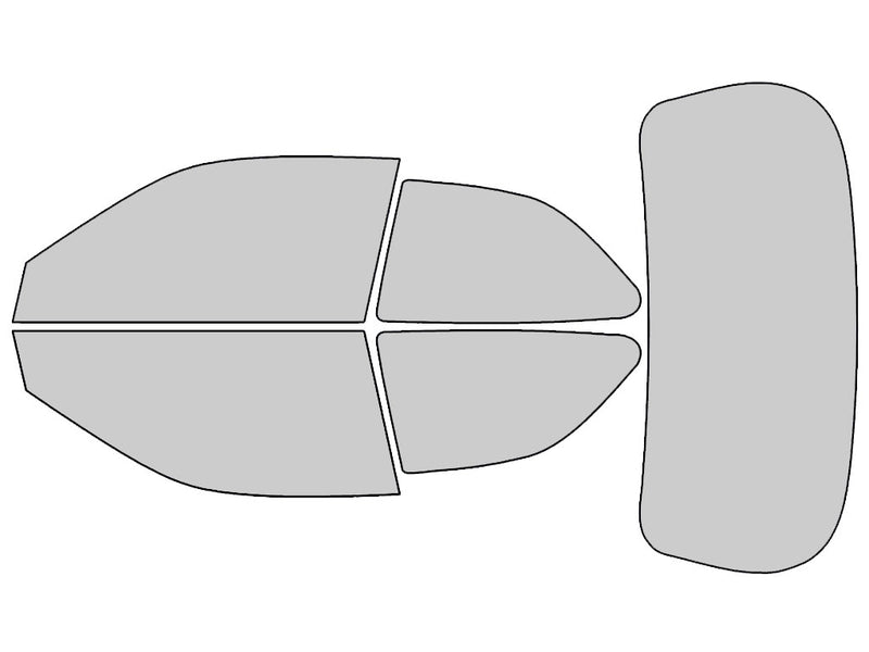Honda Civic 1996-2000 Hatchback Window Tint