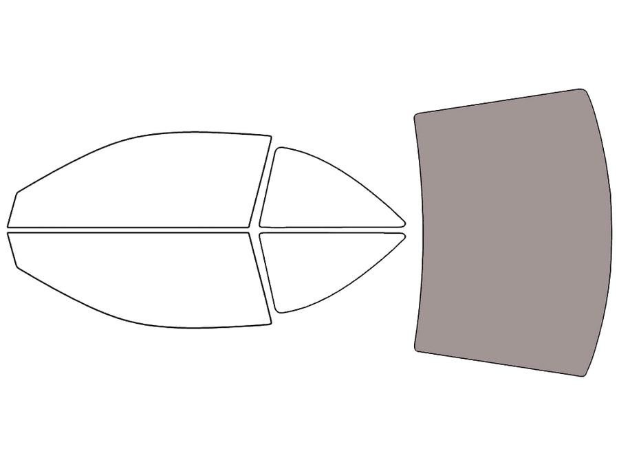 Rear Windshield - 50%