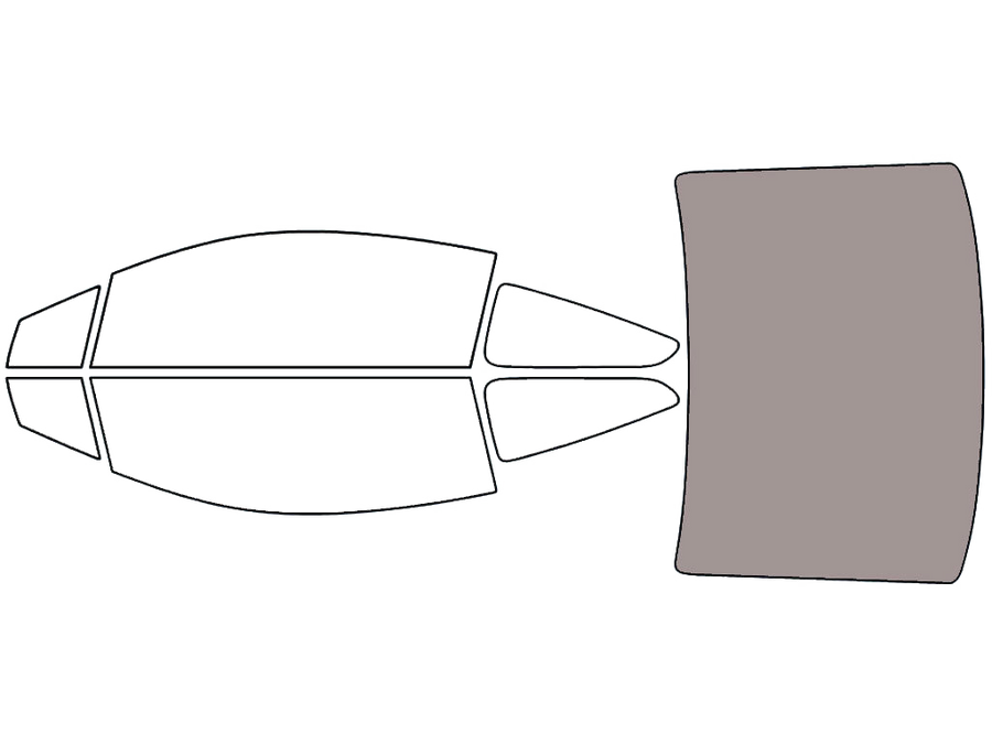 Rear Windshield - 50%