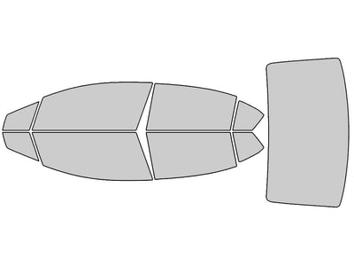 Avery Dennison Honda Civic 2012-2015 Sedan NR Pro Precut Window Tint Kit