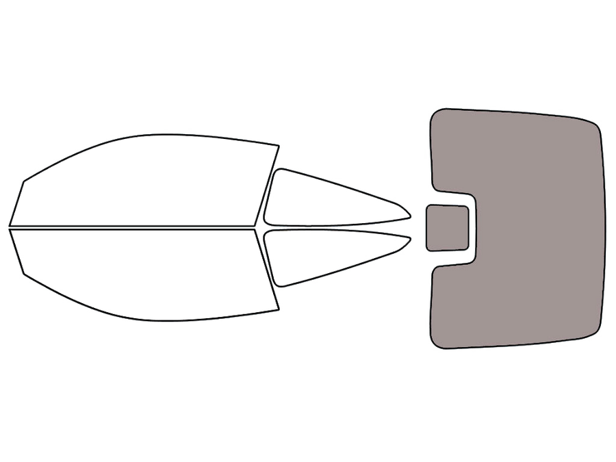 Rear Windshield - 50%