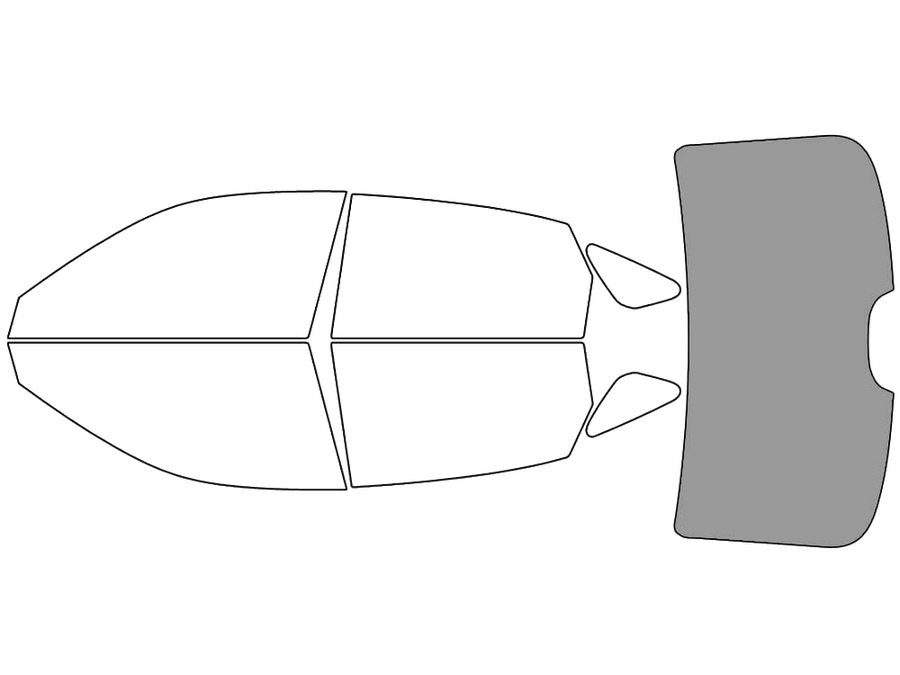 Rear Windshield - 50%
