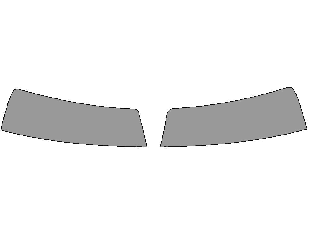 Rvinyl™ Car Precut Window Tint - Windshield Strip