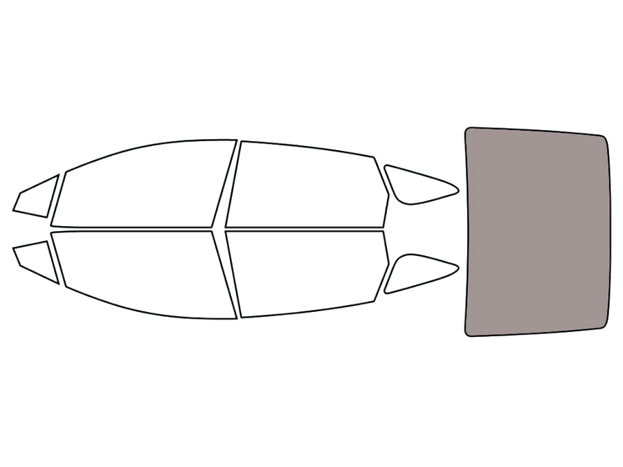 Rear Windshield - 50%