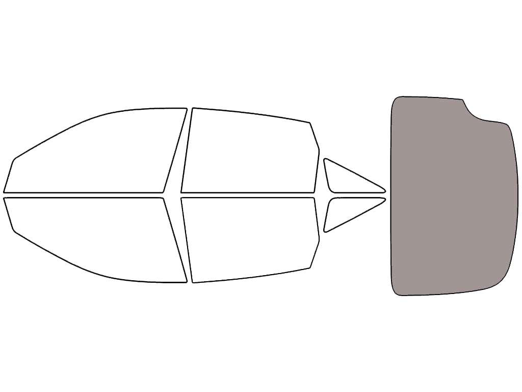 Rear Windshield - 50%
