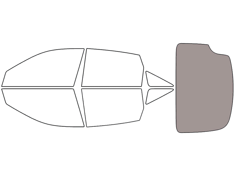 Rear Windshield - 50%