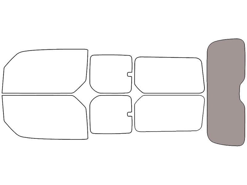 Rear Windshield - 50%
