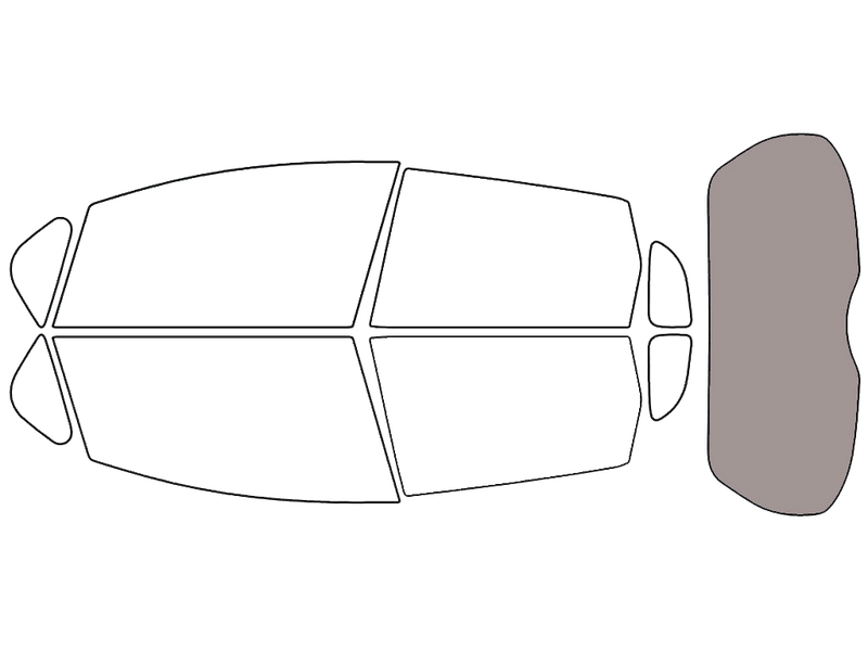 Rear Windshield - 50%