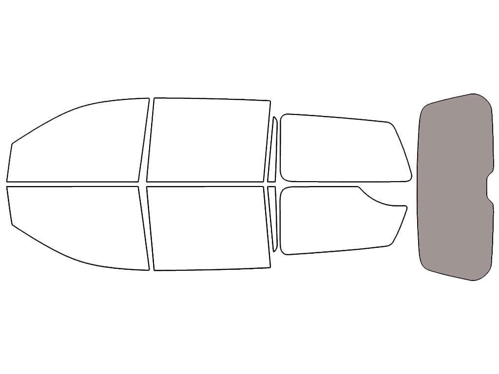 Rear Windshield - 50%