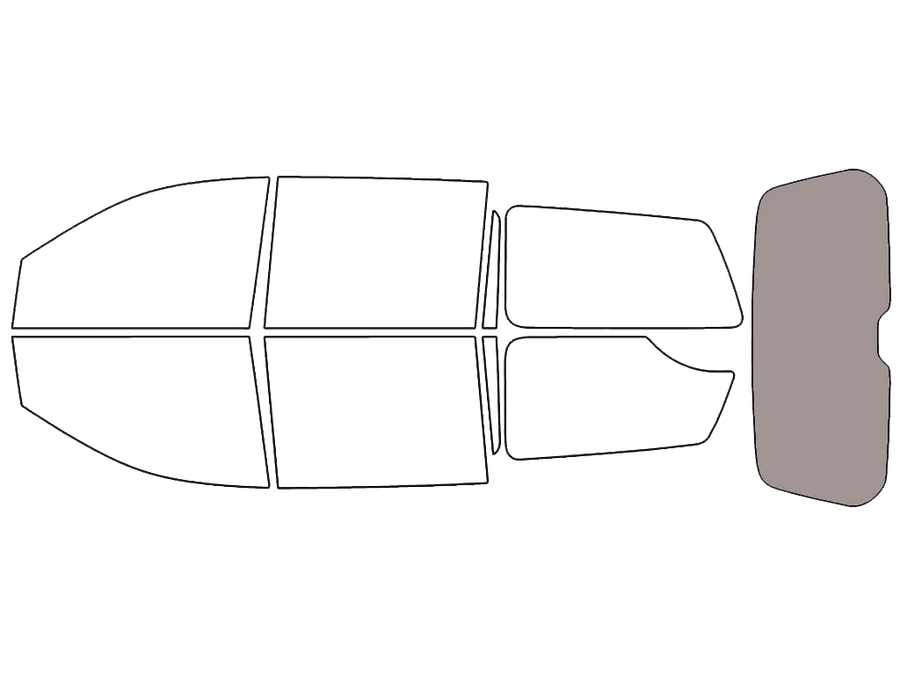 Rear Windshield - 50%