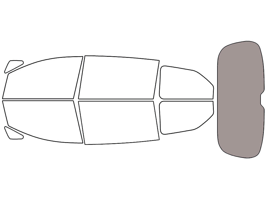 Rear Windshield - 50%