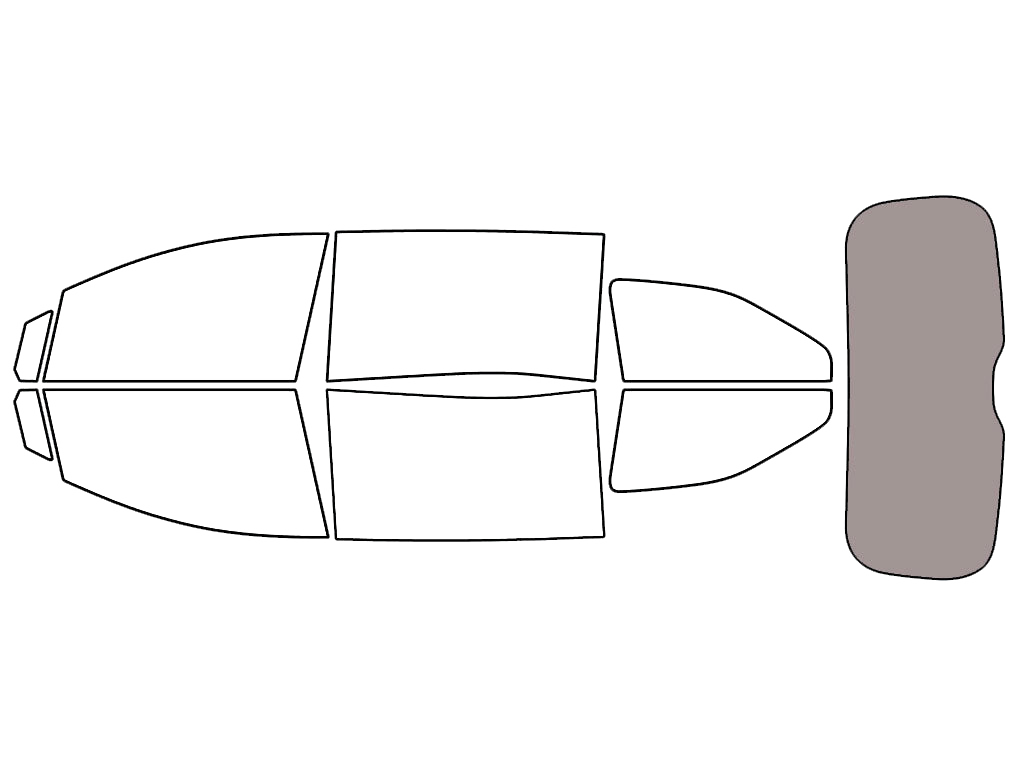 Rear Windshield - 50%