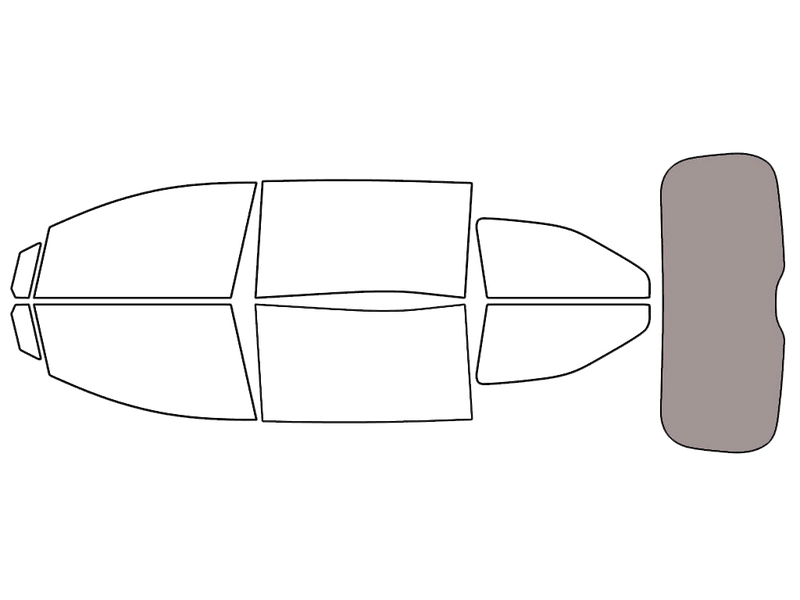 Rear Windshield - 50%
