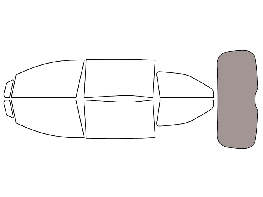 Rear Windshield - 50%