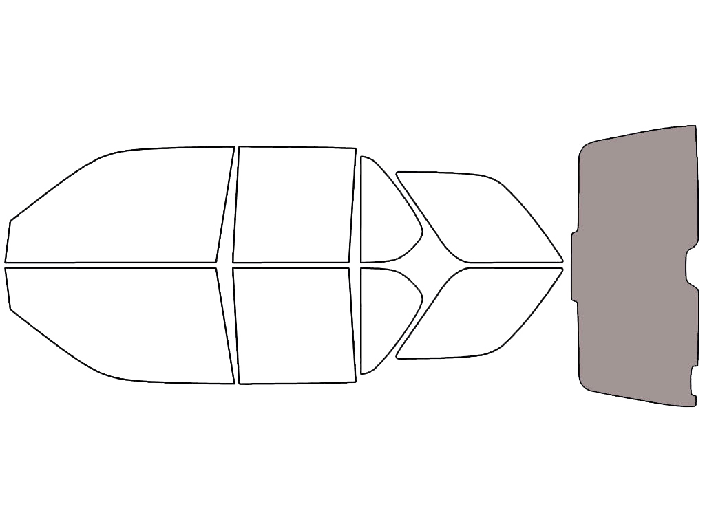 Rear Windshield - 50%