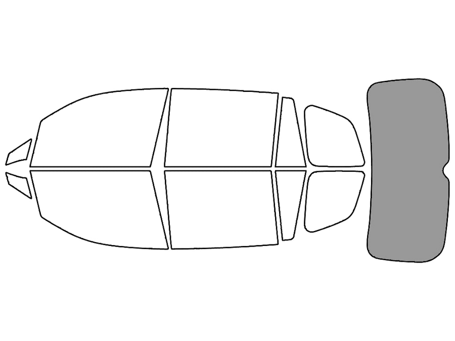 Rear Windshield - 50%