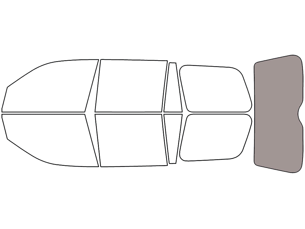 Rear Windshield - 50%